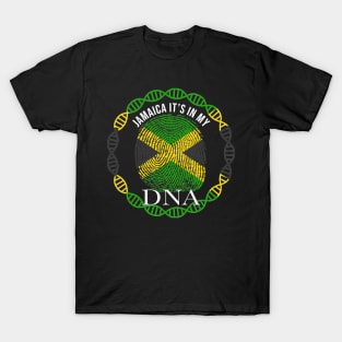 Jamaica Its In My DNA - Gift for Jamaican From Jamaica T-Shirt